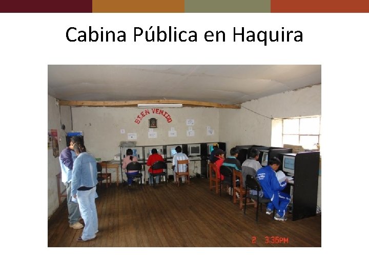 Cabina Pública en Haquira 