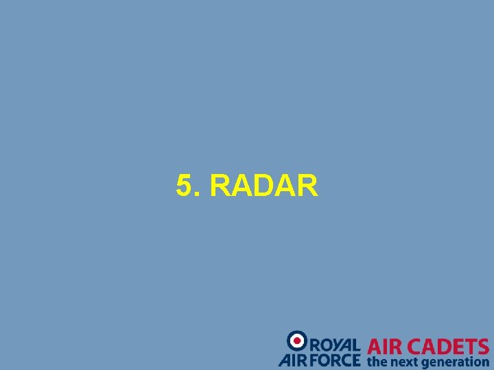 5. RADAR 