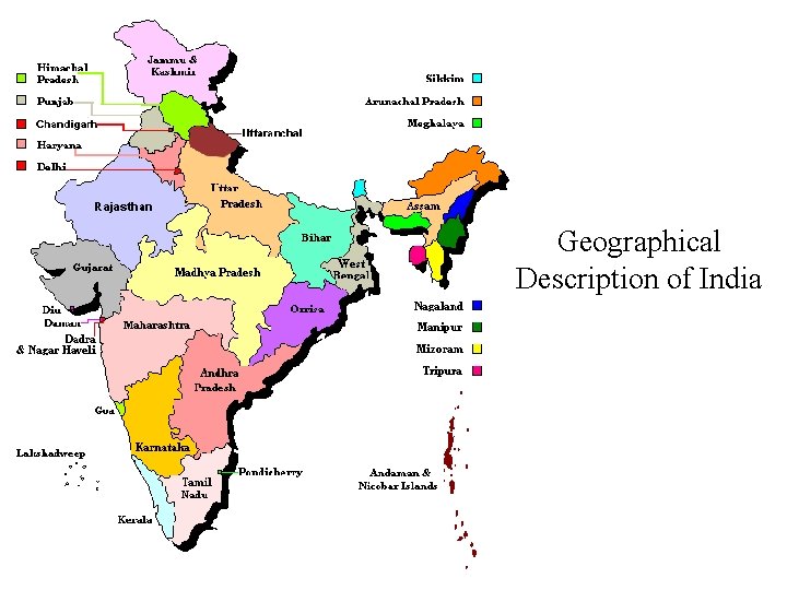 Geographical Description of India 