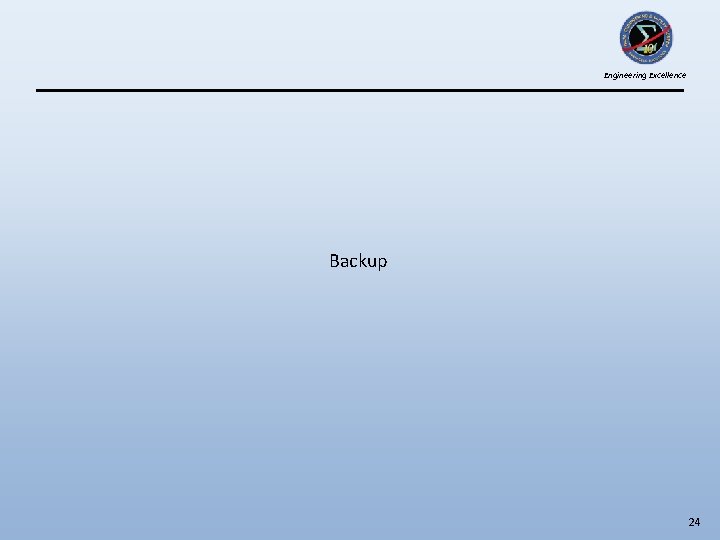 Engineering Excellence Backup 24 