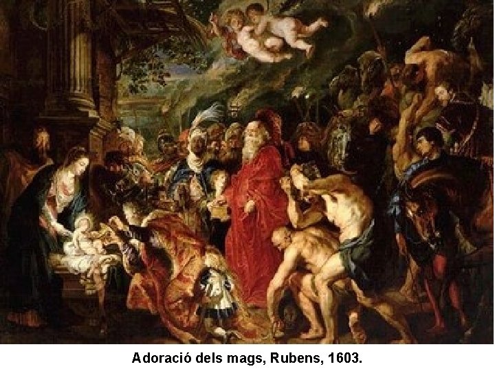 Adoració dels mags, Rubens, 1603. 