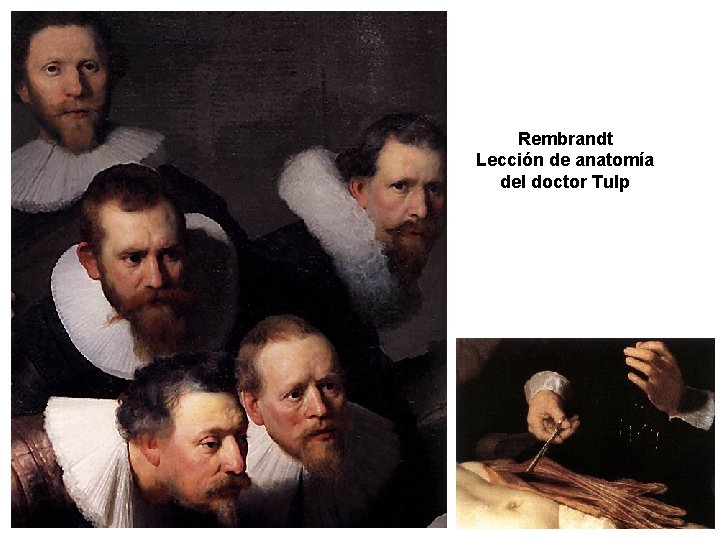 Rembrandt Lección de anatomía del doctor Tulp 