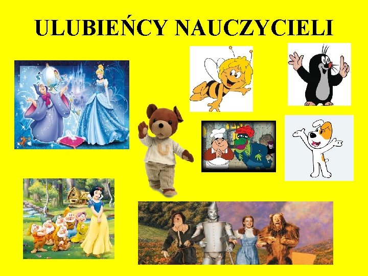 ULUBIEŃCY NAUCZYCIELI 