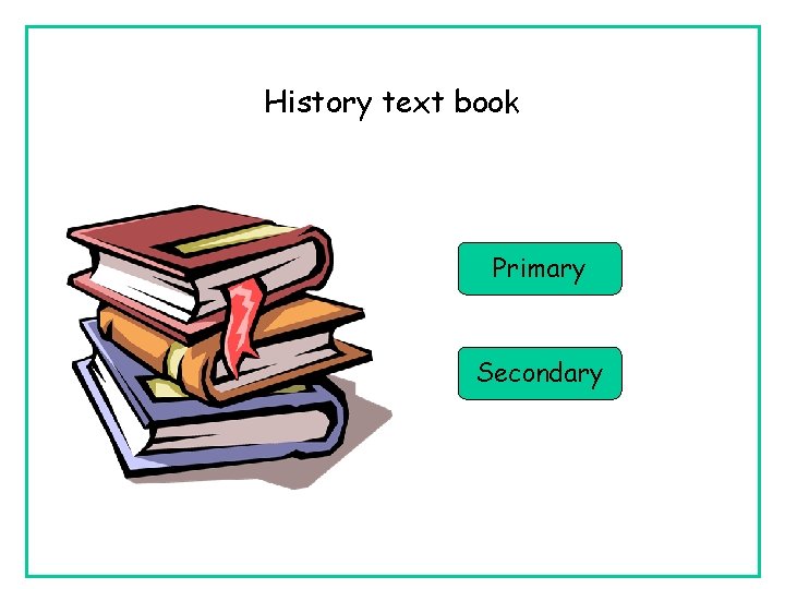 History text book Primary Secondary 