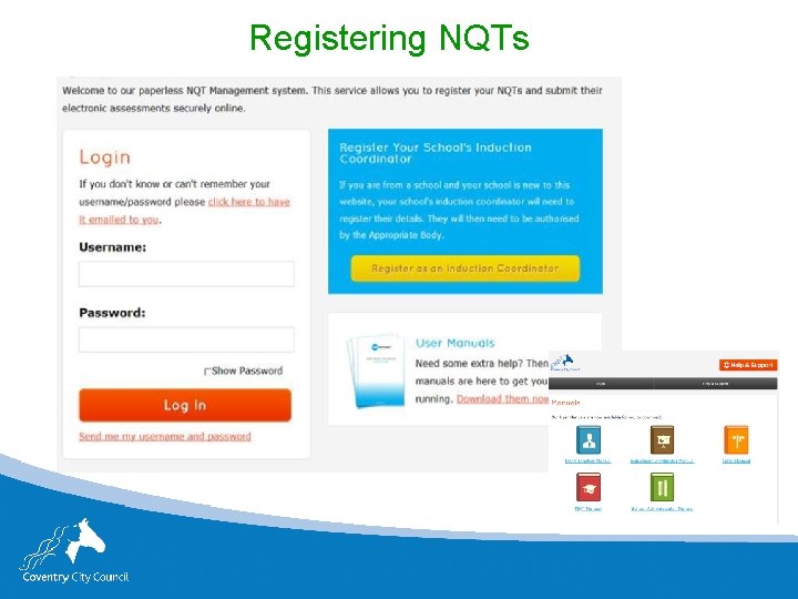 Registering NQTs 