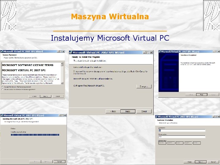 Maszyna Wirtualna Instalujemy Microsoft Virtual PC 12 