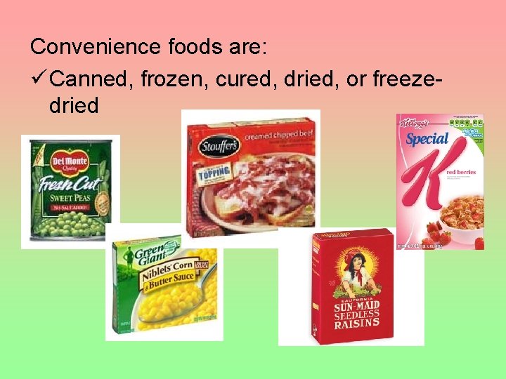 Convenience Foods Lets Build the Convenience Sandwich Build