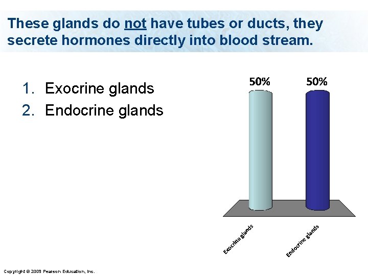 These glands do not have tubes or ducts, they secrete hormones directly into blood