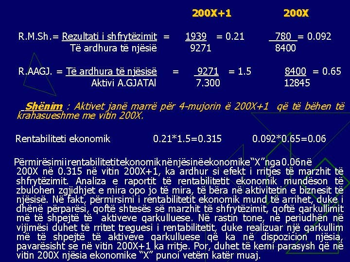  200 X+1 200 X R. M. Sh. = Rezultati i shfrytëzimit = 1939
