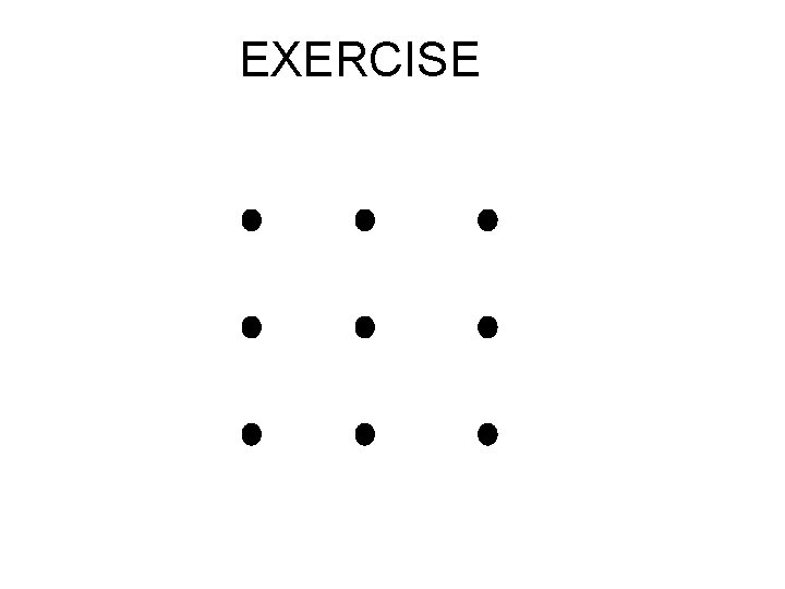 EXERCISE 