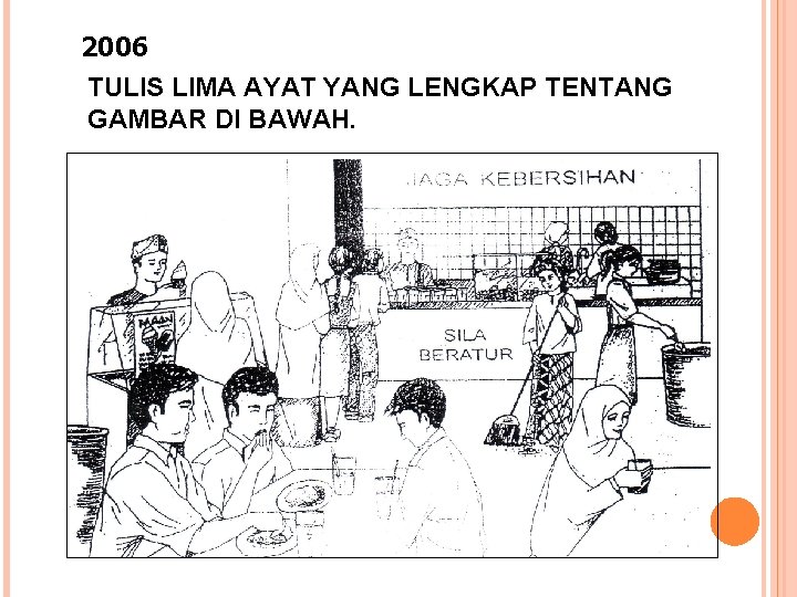 2006 TULIS LIMA AYAT YANG LENGKAP TENTANG GAMBAR DI BAWAH. 