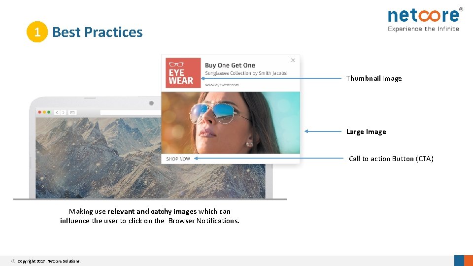 1 Best Practices Thumbnail Image Large Image Call to action Button (CTA) Making use