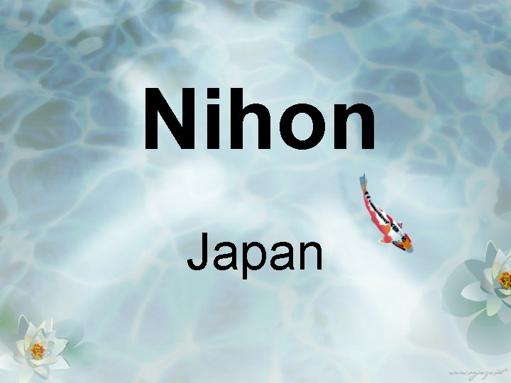 Nihon Japan 