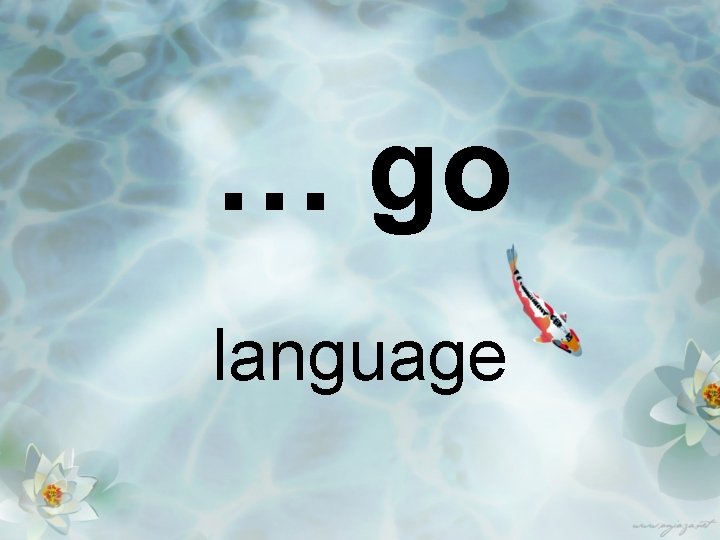 … go language 