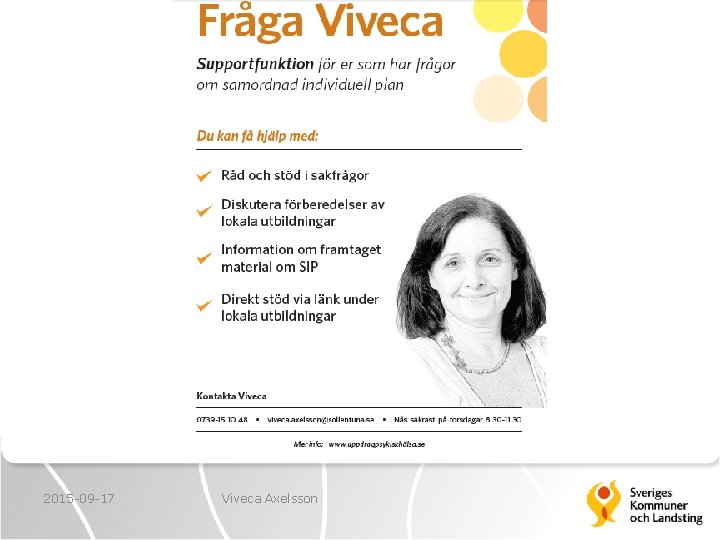 2015 -09 -17 Viveca Axelsson 