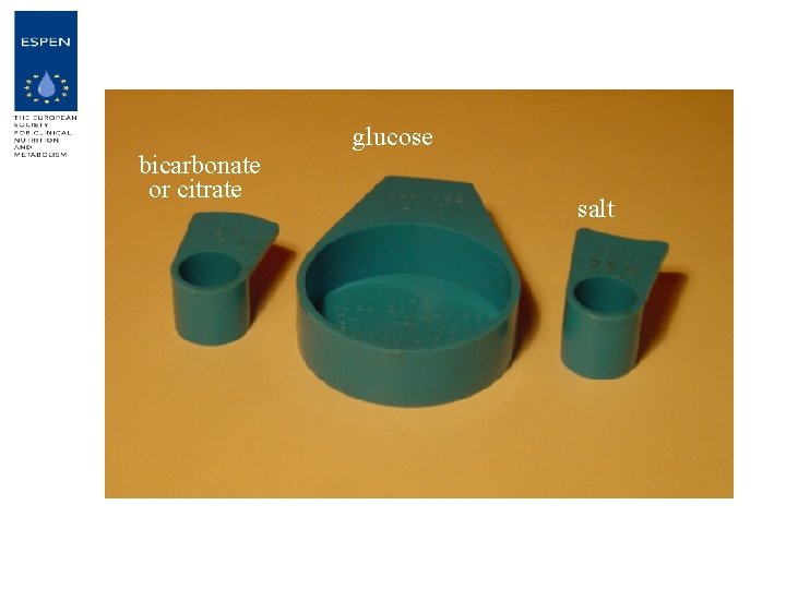bicarbonate or citrate glucose salt 