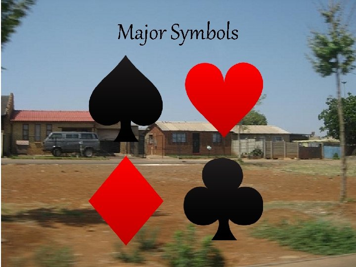 Major Symbols 