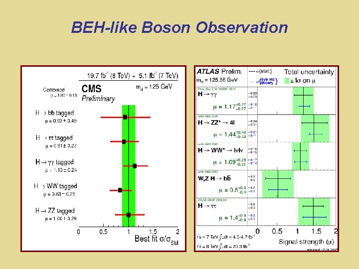 BEH-like Boson Observation 