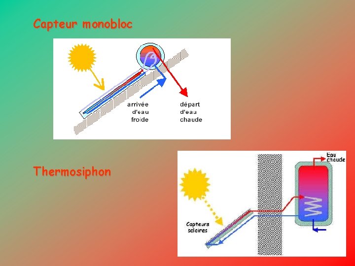 Capteur monobloc Thermosiphon 