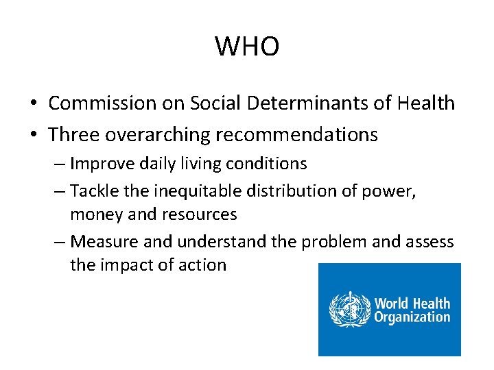 Beyond Healthcare The role of social determinants in