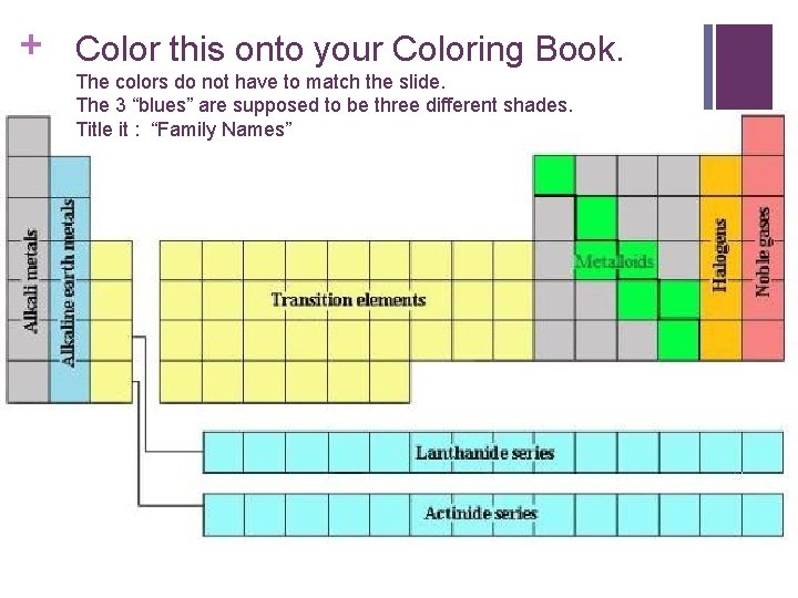 + Color this onto your Coloring Book. The colors do not have to match