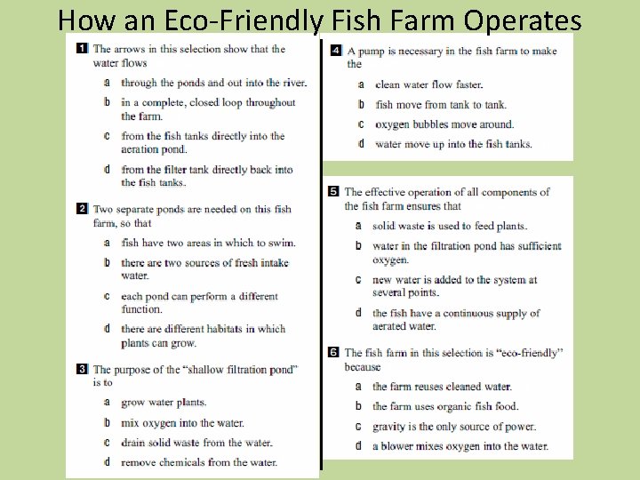 How an Eco-Friendly Fish Farm Operates 