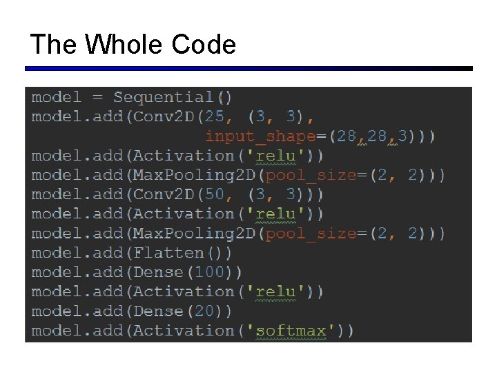The Whole Code 