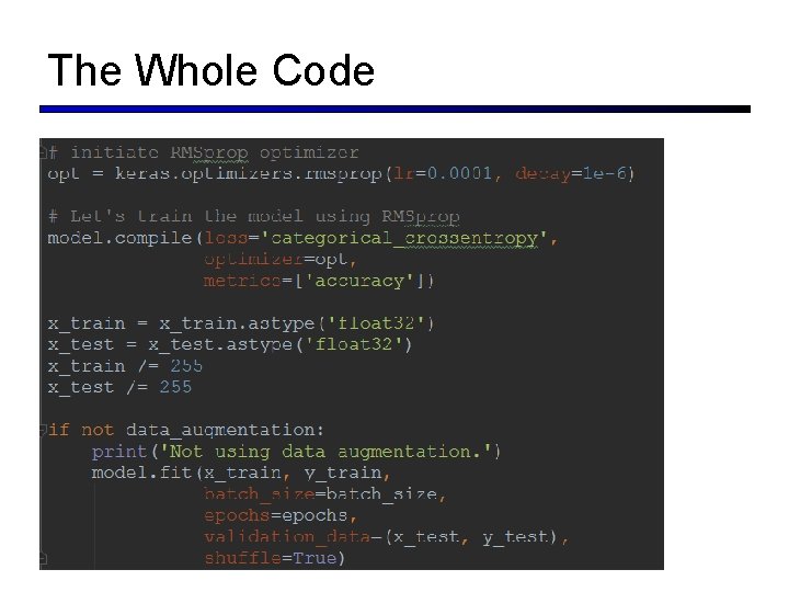The Whole Code 