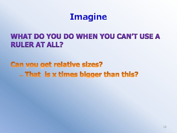 Imagine 13 