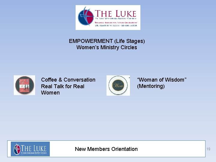 EMPOWERMENT (Life Stages) Women’s Ministry Circles Coffee & Conversation Real Talk for Real Women