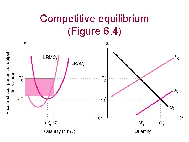 Competitive equilibrium (Figure 6. 4) 