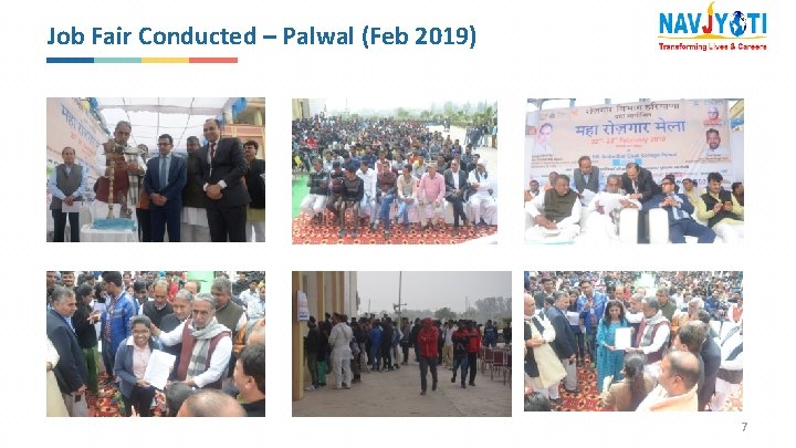 Job Fair Conducted – Palwal (Feb 2019) 7 