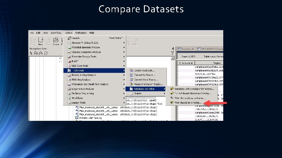 Compare Datasets 