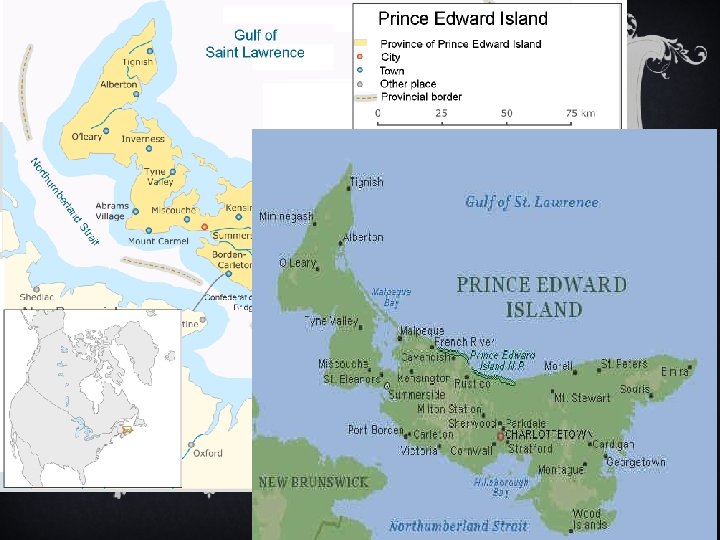 CH 1 v. Quick geography note: Avonlea is a made-up farming town on Prince
