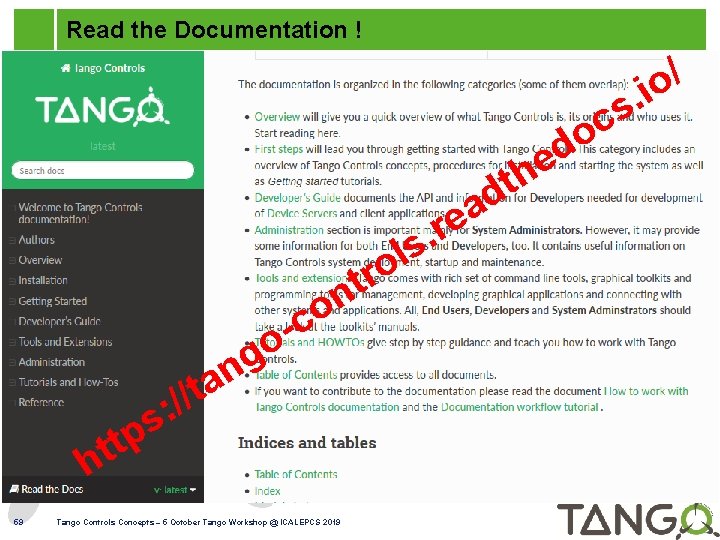 Read the Documentation ! s c o d e h t ad e r.