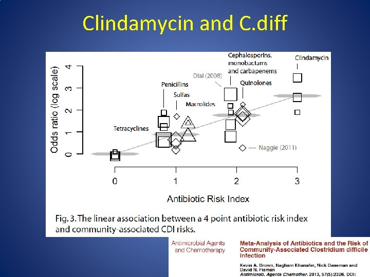 Clindamycin and C. diff 