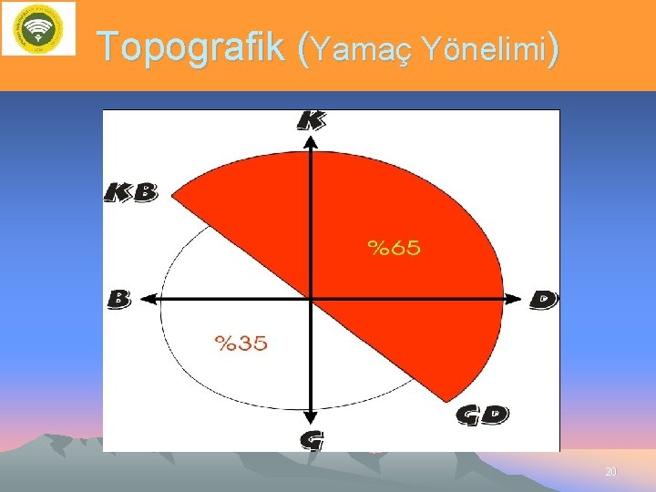 Topografik (Yamaç Yönelimi) 20 