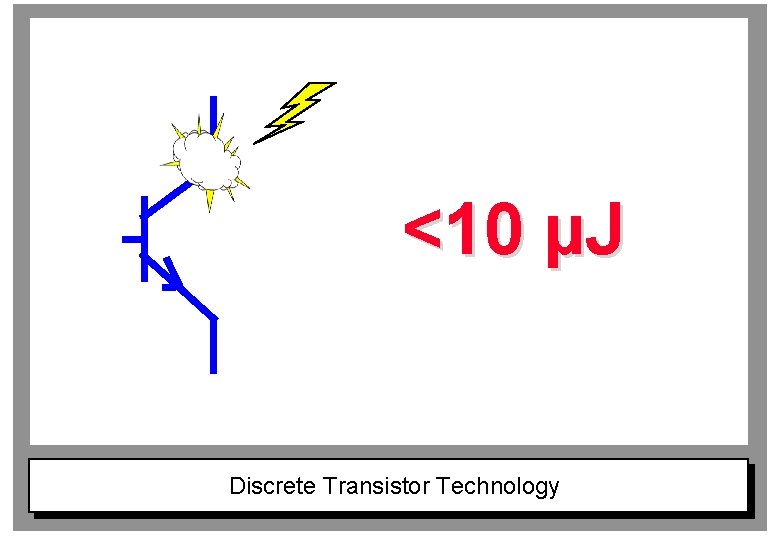 <10 µJ Discrete Transistor Technology 