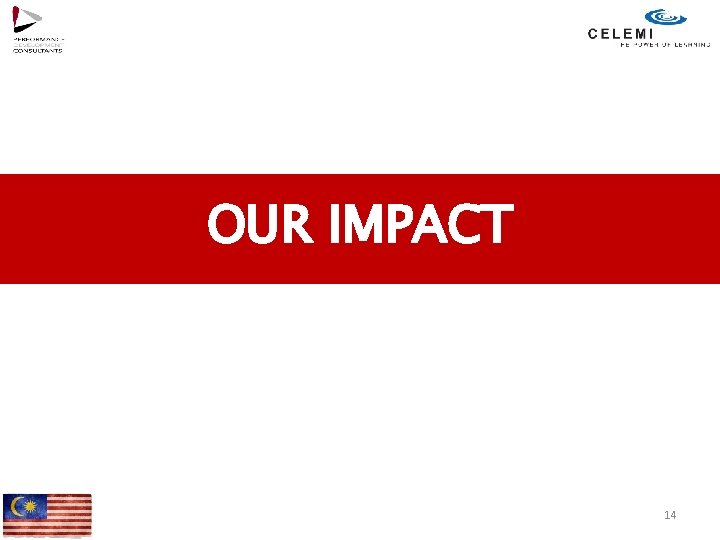 OUR IMPACT 14 