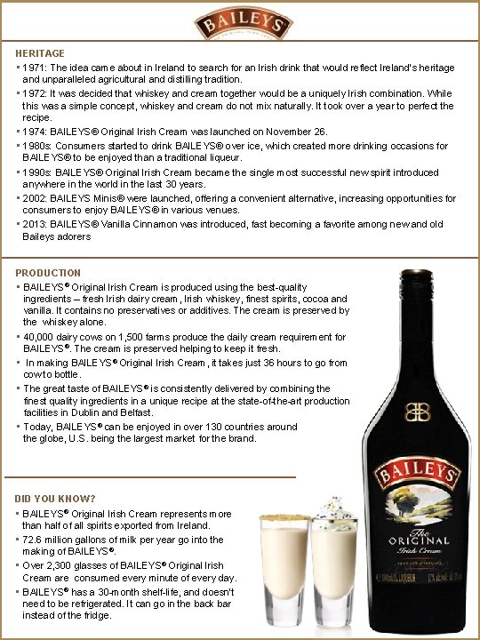 Heritage 1971 The Idea Came About In Ireland