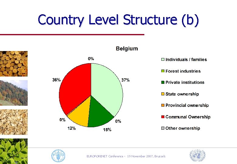 Country Level Structure (b) EUROFORENET Conference 19 November 2007, Brussels 