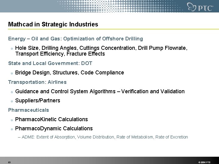 Mathcad in Strategic Industries Energy – Oil and Gas: Optimization of Offshore Drilling Hole