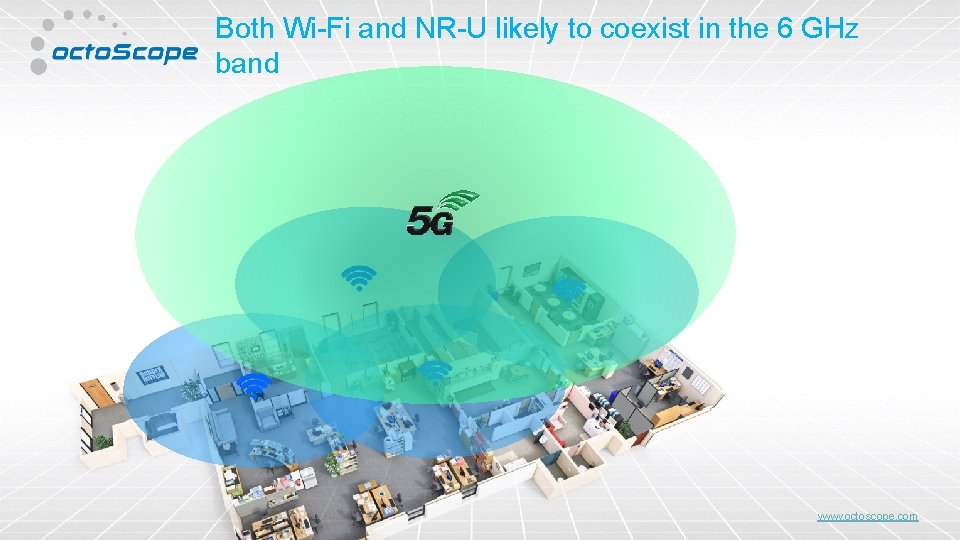 Both Wi-Fi and NR-U likely to coexist in the 6 GHz band www. octoscope.