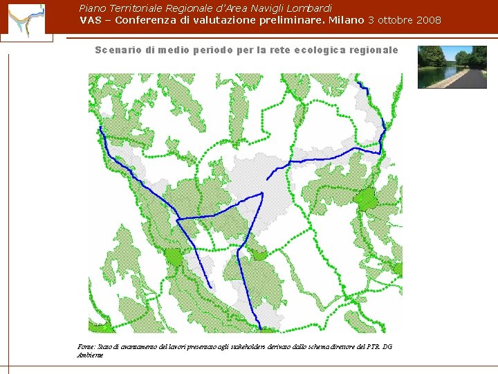 Piano Territoriale Regionale d’Area Navigli Lombardi VAS – Conferenza di valutazione preliminare. Milano 3