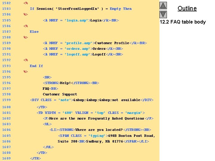 1582 <% 1583 1584 If Session( "Store. Front. Logged. In" ) = Empty Then