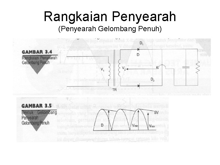 Rangkaian Penyearah (Penyearah Gelombang Penuh) 