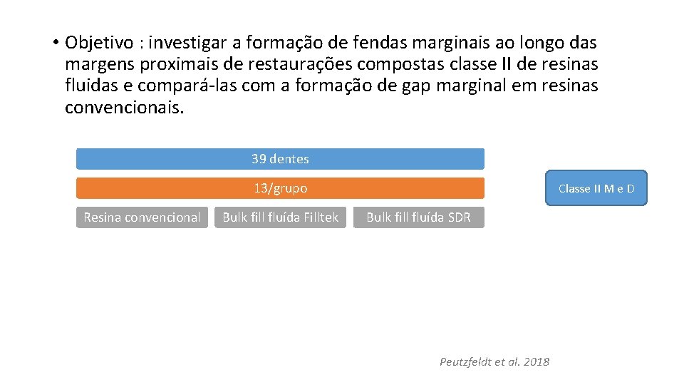  • Objetivo : investigar a formação de fendas marginais ao longo das margens