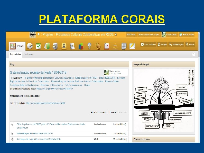 PLATAFORMA CORAIS 