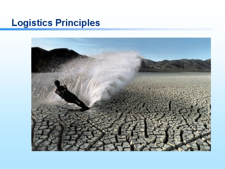 Logistics Principles 
