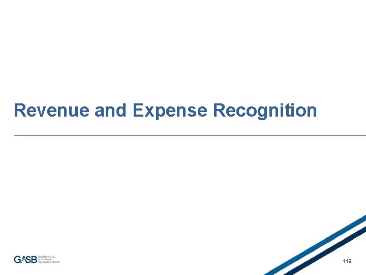 Revenue and Expense Recognition 119 